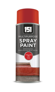 151 Spray Paint Red Gloss Step & Tile 400ml 151 Spray Paint Red Gloss Step & Tile 400ml
